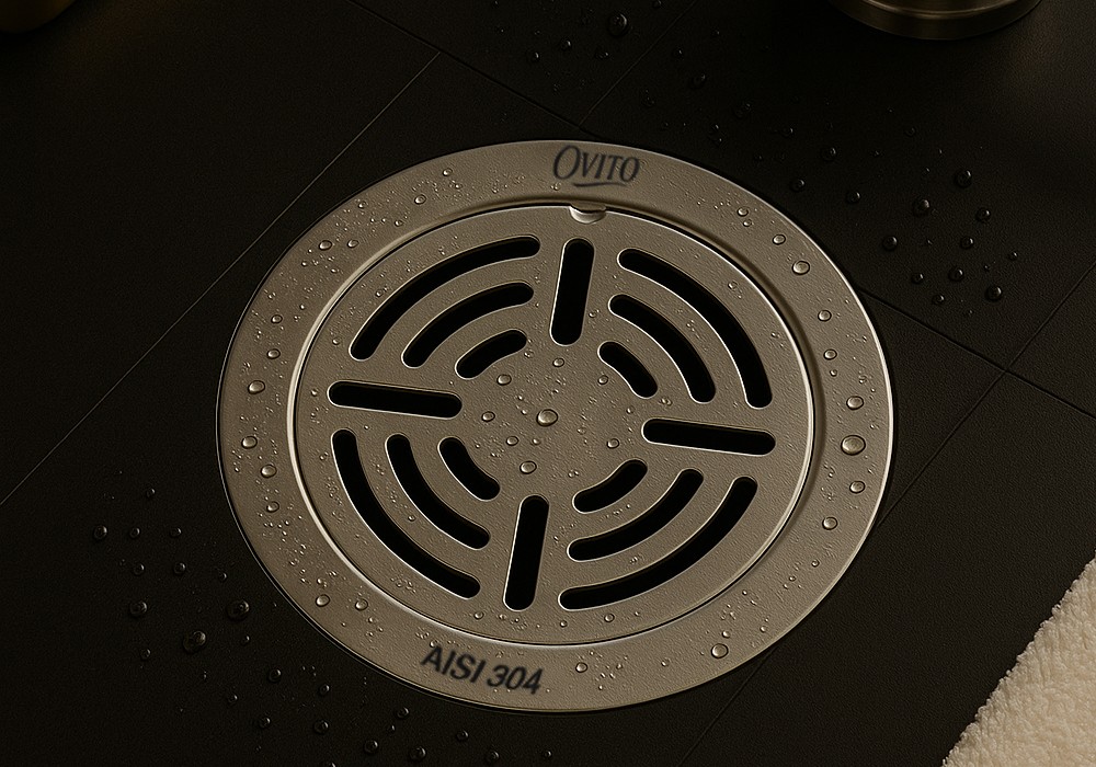 Flat Cut Floor Trap (Jali) - Lock Jali With Bowl